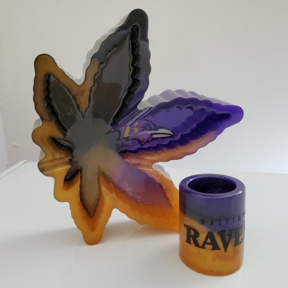 Ravens Inspired Ashtray